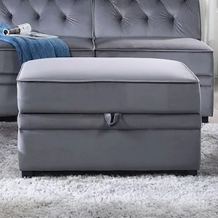 Lift Top Storage Ottoman